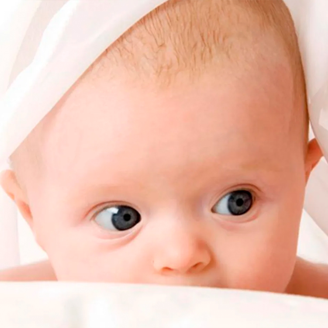 Baby looking