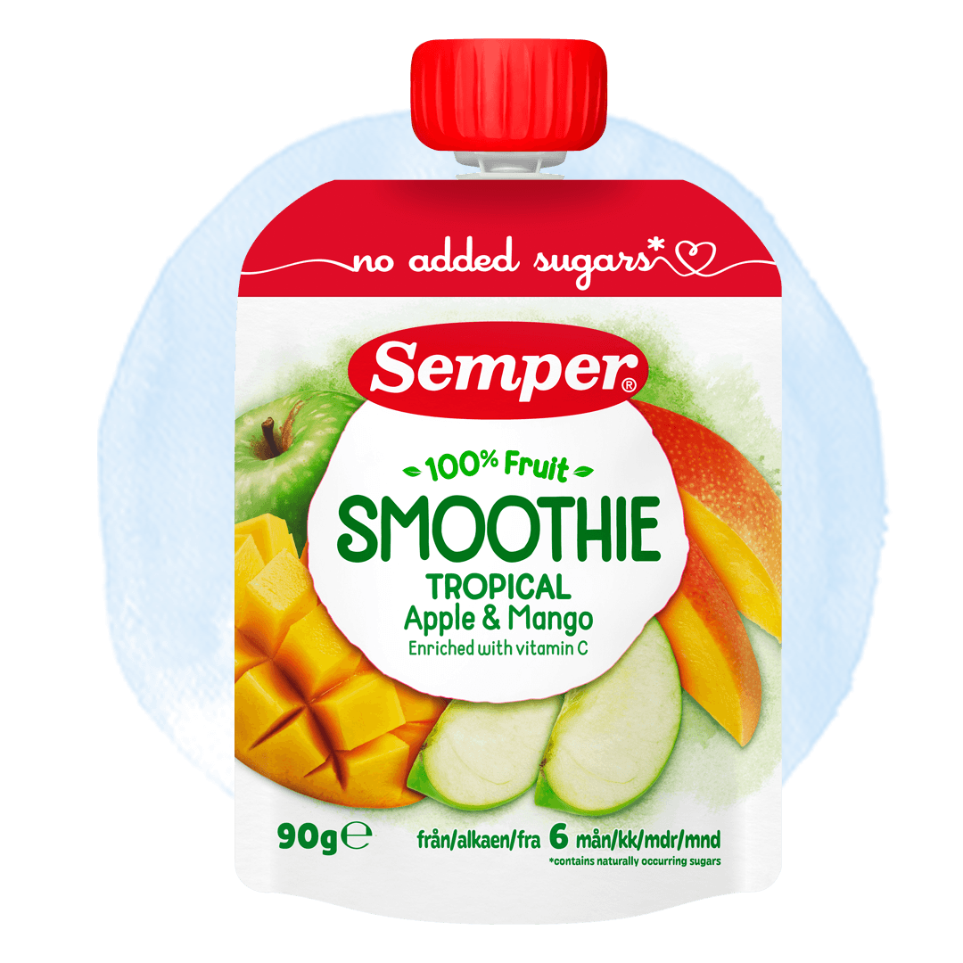 Smoothie tropisk æble & mango